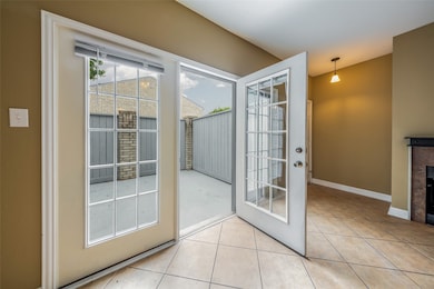 Door to the patio