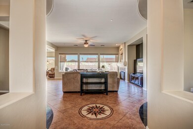 Foyer Entry with Medallion Inlay