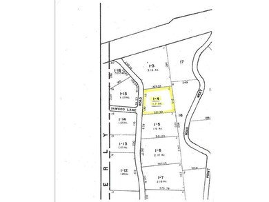 Plat Map. Tax map of lot.