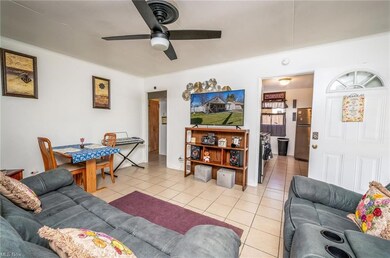 Living and kitchen space