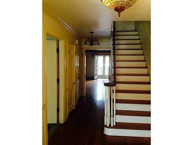 Entry/Foyer. Hardwood and beautiful molding, powde