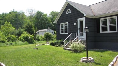 Front yard of home