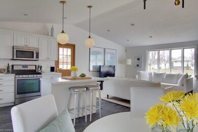 Dining room view to kitchen, side door, formal liv