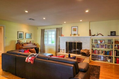 Living Room with Fireplace