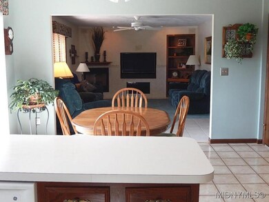 Family Room Open to Kitchen