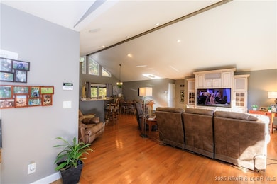 View of coming in the front door