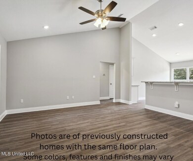 Photos are of previously constructed hom