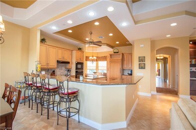Eat-in Kitchen with counter dining just off the fo