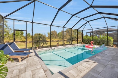 salt water pool and private oasis