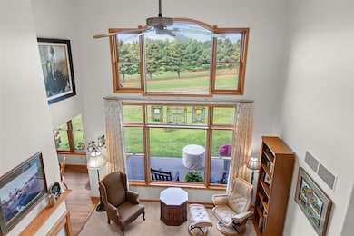 This stunning wall of windows features exceptional views year-round!