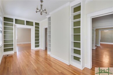 The sunroom/library has plenty of light from its b