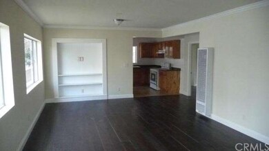 Large, open, and clean living area for front unit