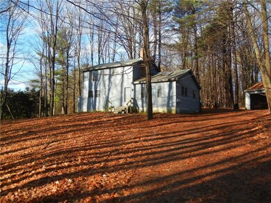 On a gentle hill, the home is...