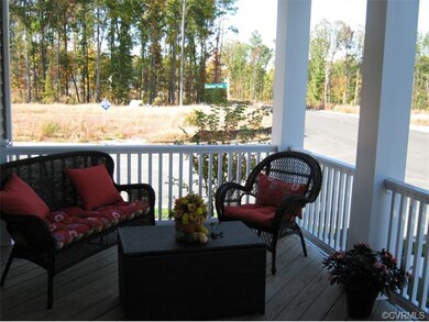 Beautiful Full Front Porch