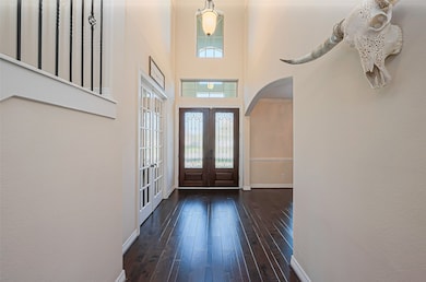 Welcome guests in style with this elegant foyer, f