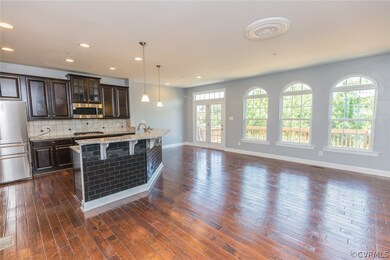 Kitchen and dining area