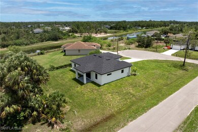 View from above of property featuring a nearby bod