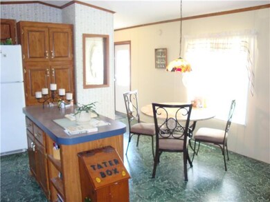 Dining Area just off of the Kitchen.