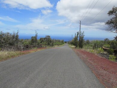 looking towards the ocean