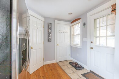 Entry way with pantry and closet