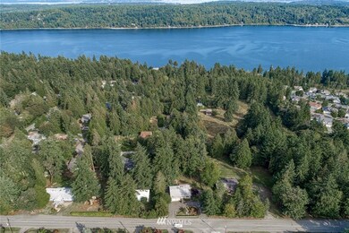 With the home in the bottom center, you can see the proximity to the water and Illahee community. Notice how the home is tucked in & surrouded by three 