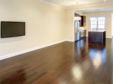 The Great Room, Living, Dining and Kitchen.
