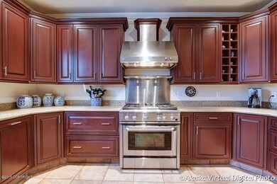 Kitchen with Gas Range