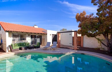 Private Courtyard with Pool