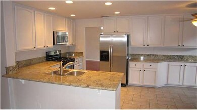 Kitchen with new Granite tops