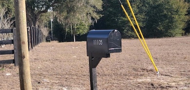 PARCEL FOR SALE IS ON THE RIGHT OF 11105.