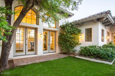 Backyard French Doors