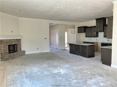 Living area and kitchen as of 7/22.