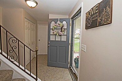 This Foyer allows you room to welcome your Friends