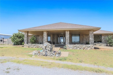Prairie-style house featuring a front yard