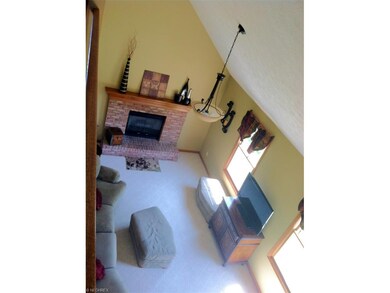 Gorgeous vaulted ceiling in the great room