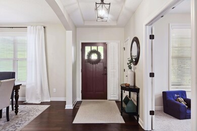 Welcoming front entry foyer.