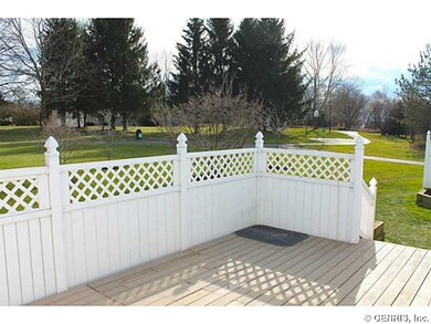 Deck. view from the back deck, looking out towards