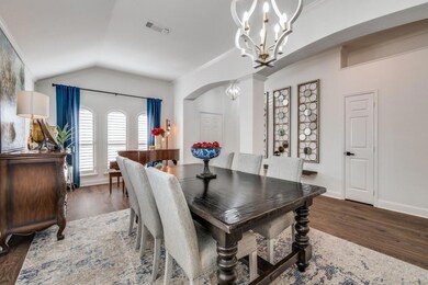 Walk into the foyer that seamlessly connects the l