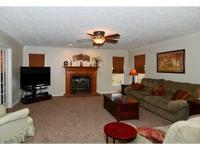 Family Room. Extra large with new carpet, abundanc