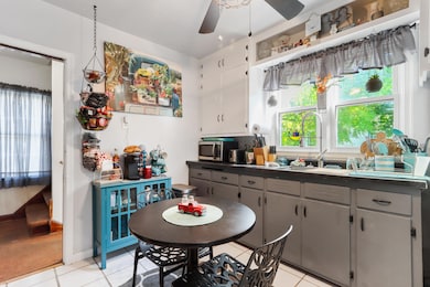 Lower back entrance/access to basement