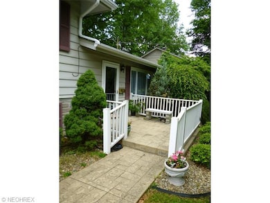 9' x 9' brick front porch