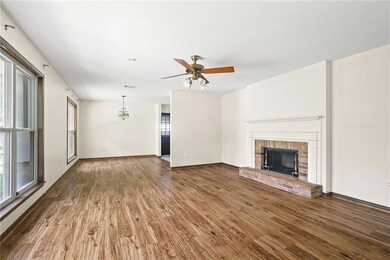Living Room showing Dining Room