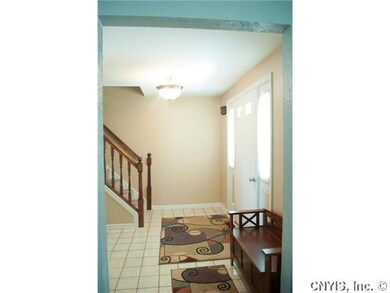 Foyer. Large foyer with ceramic floor.