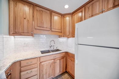 Granite Countertops & Solid Wood cabinets