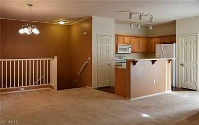 Dining room and kitchen