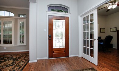 Study/ home office and formal dining room as you enter