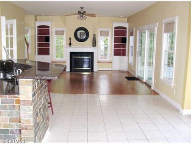 Den/Family/Great Room - View from the Kitchen to t