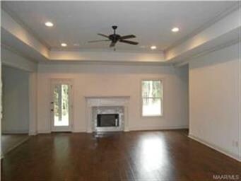 GREAT ROOM WITH HARDWOOD FLOORING