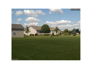 Rear view of home from yard
