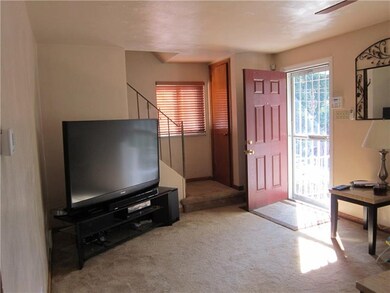 Entrance from main door to living room